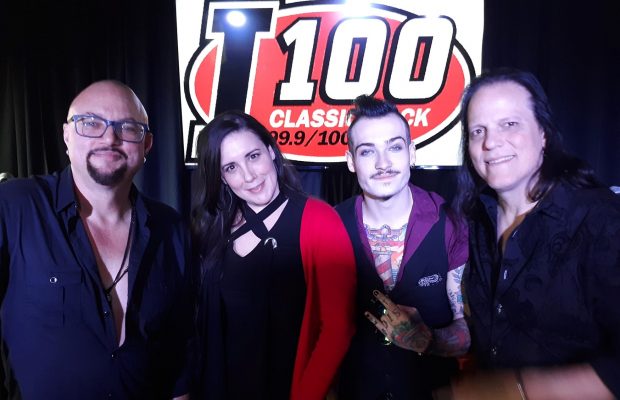Check out the video: Geoff Tate with band mates Scott Moughton and Kieran Robertson live in the I-100 Studios 3/4/2020!