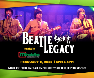 Listen to win tickets to see “BeatLegacy – Beatlemania & Beyond” tribute concert