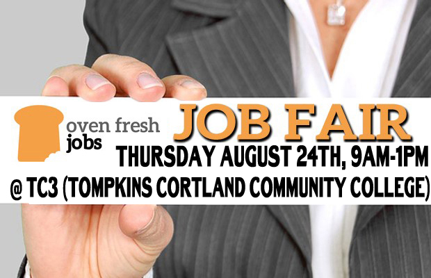 August 24th Oven Fresh Job Fair